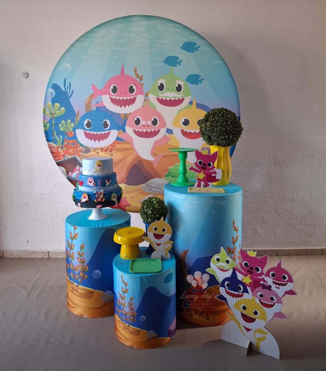Baby Shark - LumyAtelieDecoacao