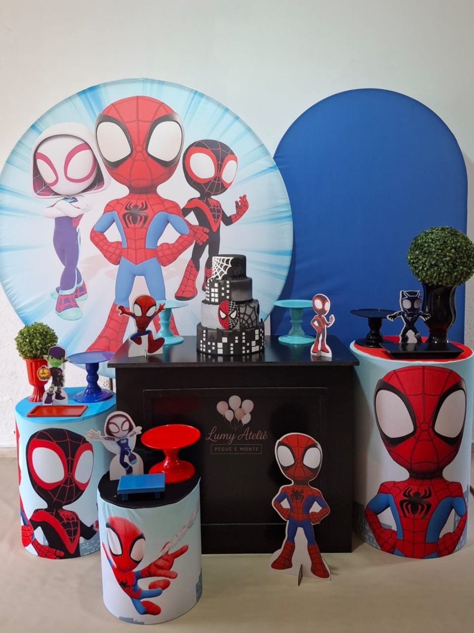 Spidey  Ouro - LumyAtelieDecoacao