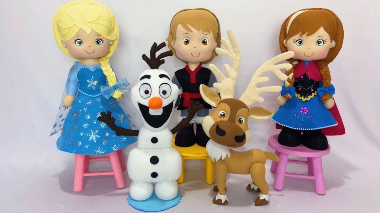 Kit de Feltro Frozem - LumyAtelieDecoacao