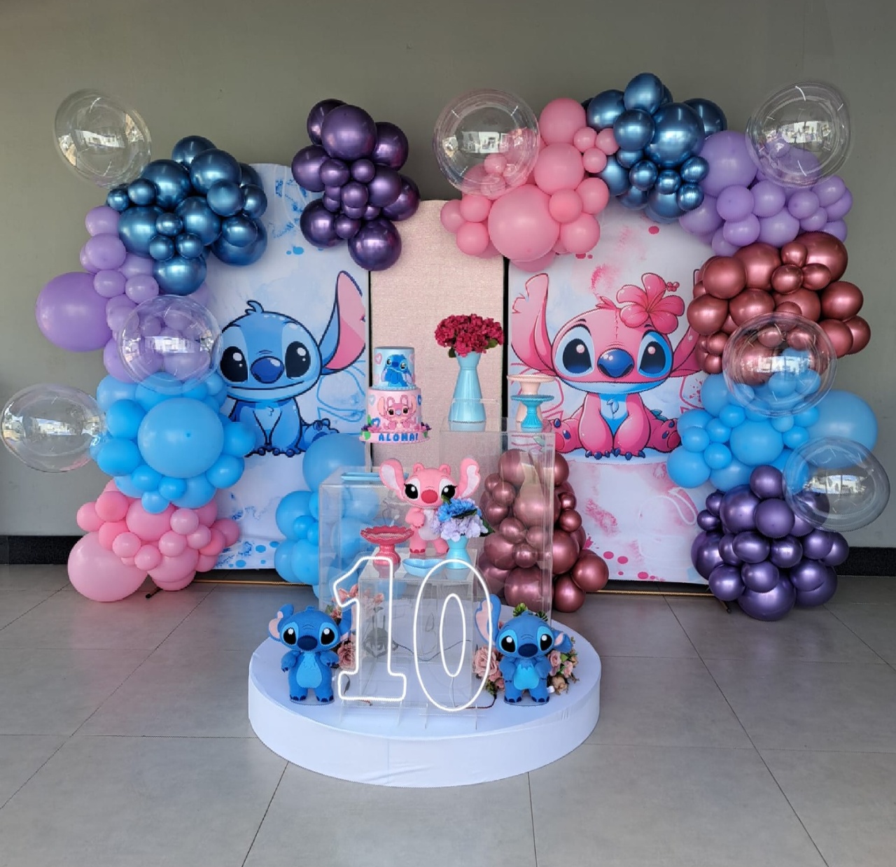 Lilo Stitch Montagem - LumyAtelieDecoacao