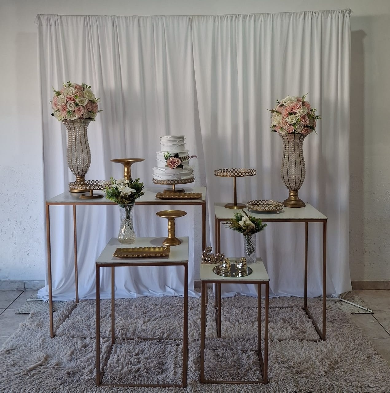 Casamento Rosa - LumyAtelieDecoacao