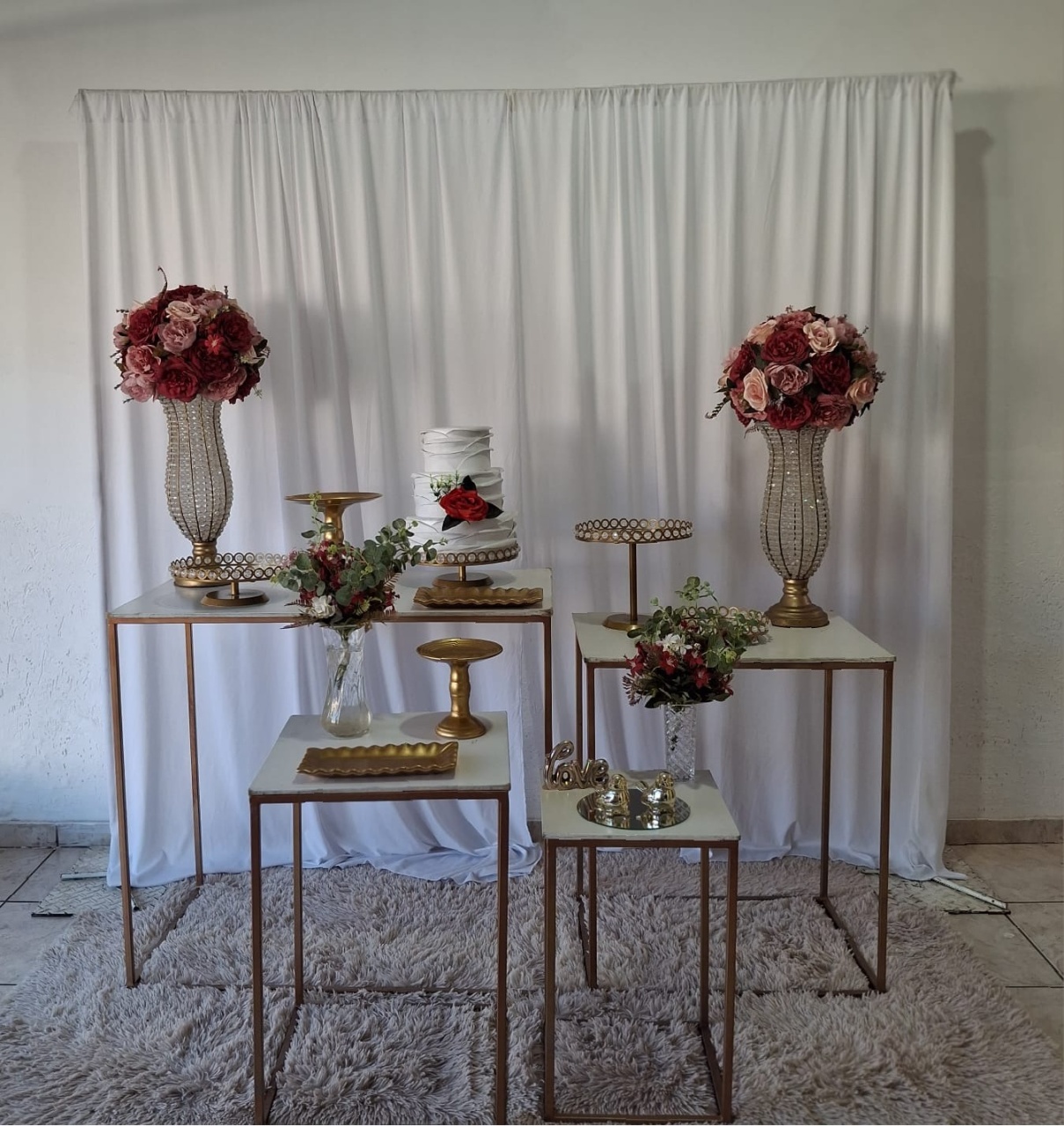 Casamento Marsala - LumyAtelieDecoacao