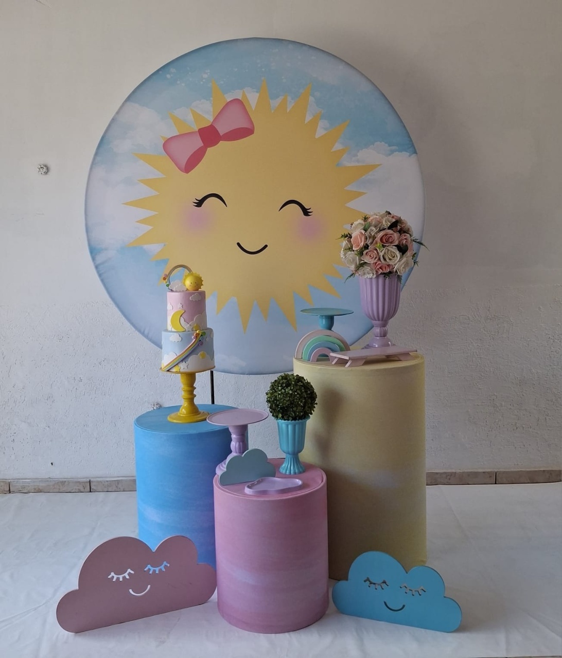 Volta Ao Sol Menina Bronze - LumyAtelieDecoacao
