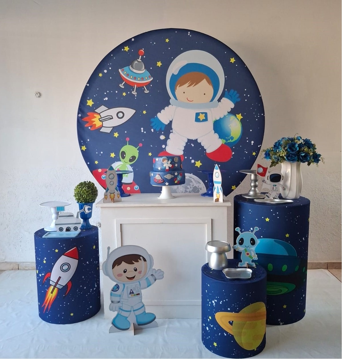 Astronalta Prata - LumyAtelieDecoacao