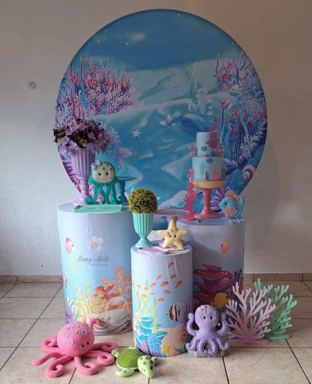 Fundo Do Mar Bronze - LumyAtelieDecoacao