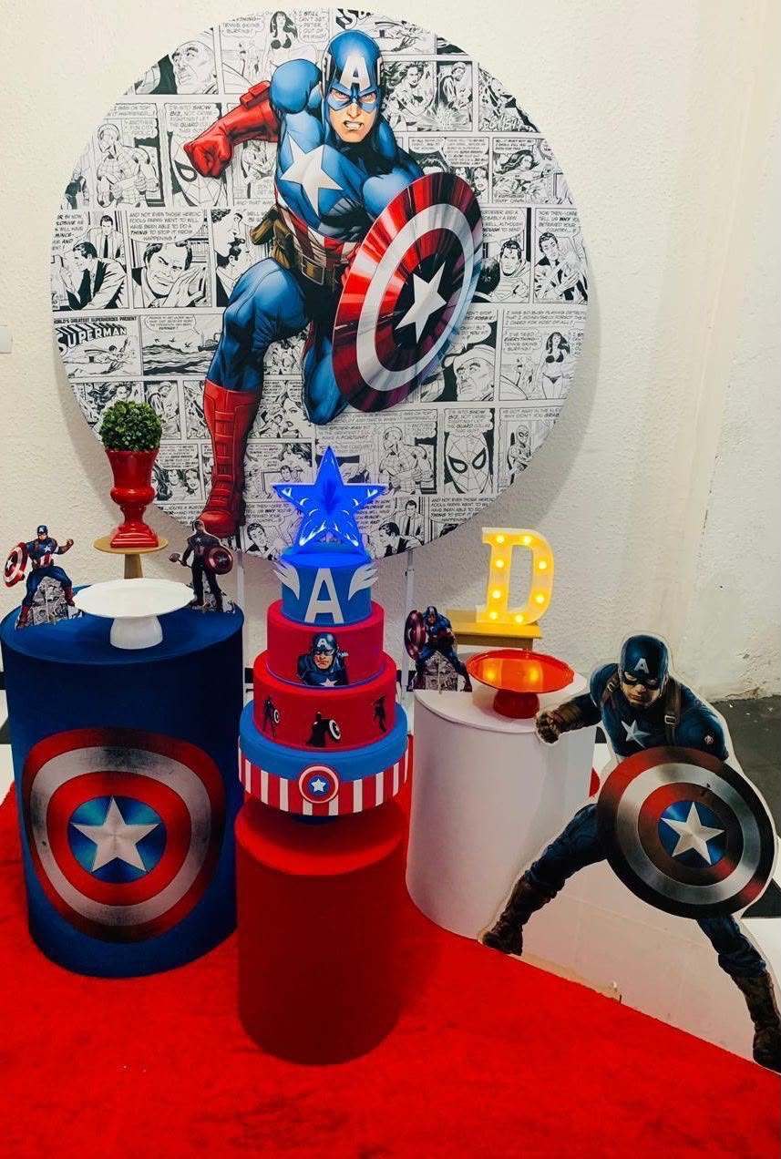 Capitão América 88 - Akitem Festa (Thalita Rissato)