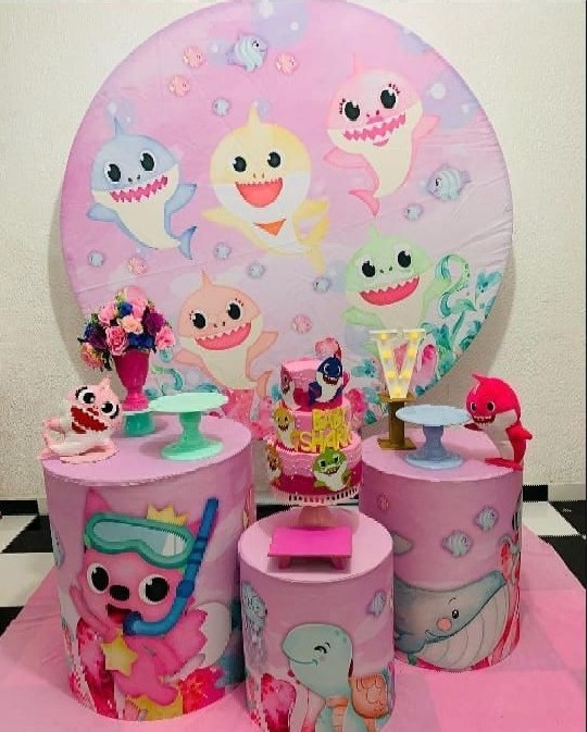 Baby Shark Rosa - Akitem Festa (Thalita Rissato)