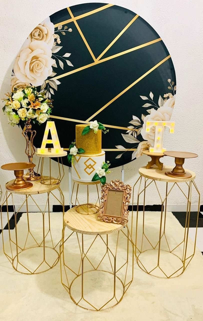 Adulto Feminino Floral Preto - Akitem Festa (Thalita Rissato)