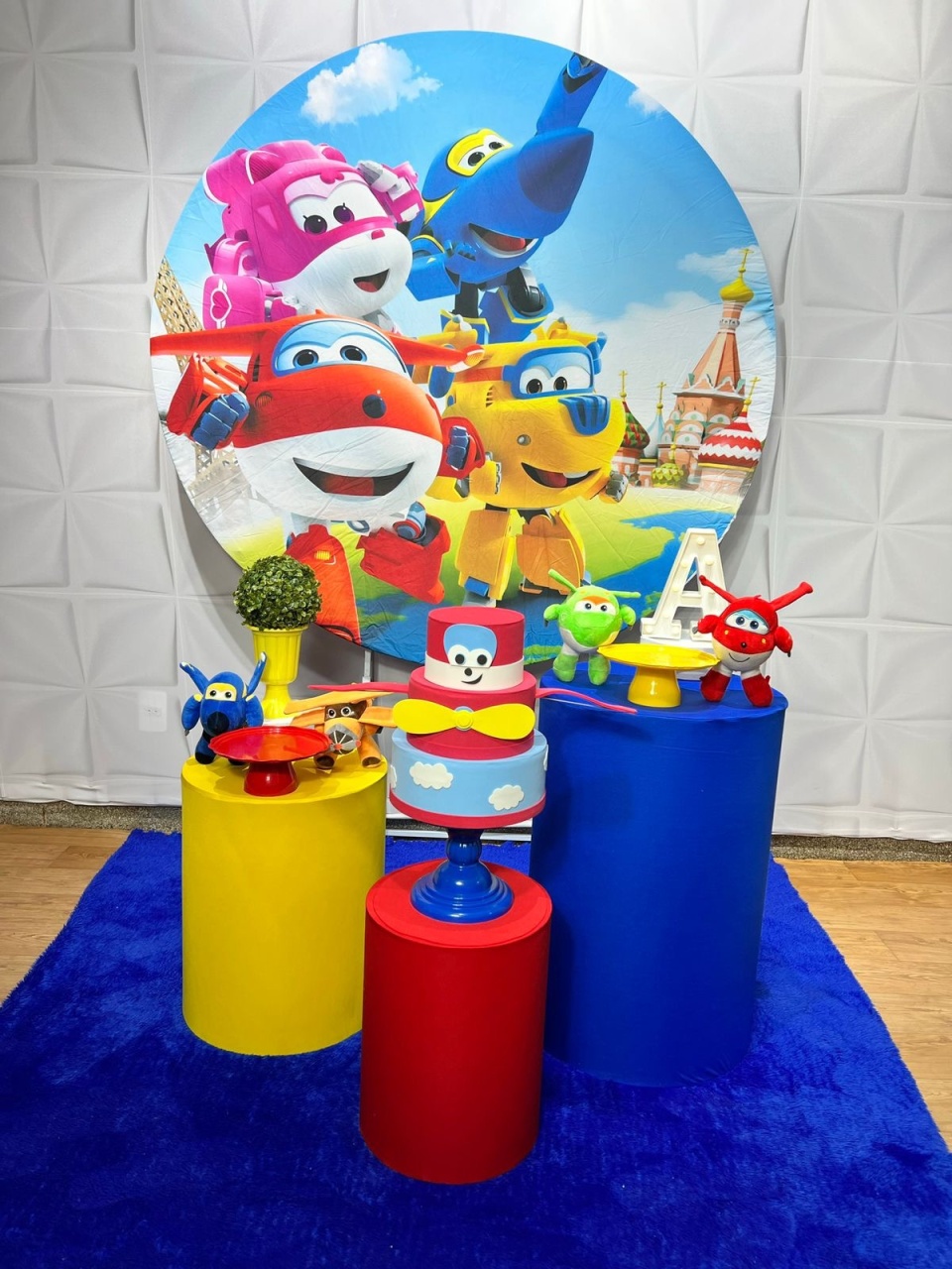 Super Wings Avião  - Akitem Festa (Thalita Rissato)