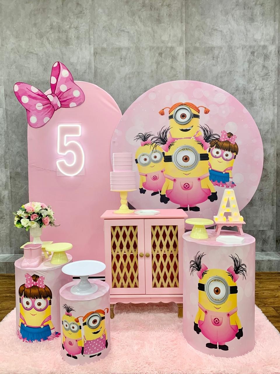 Minions Menina  - Akitem Festa (Thalita Rissato)