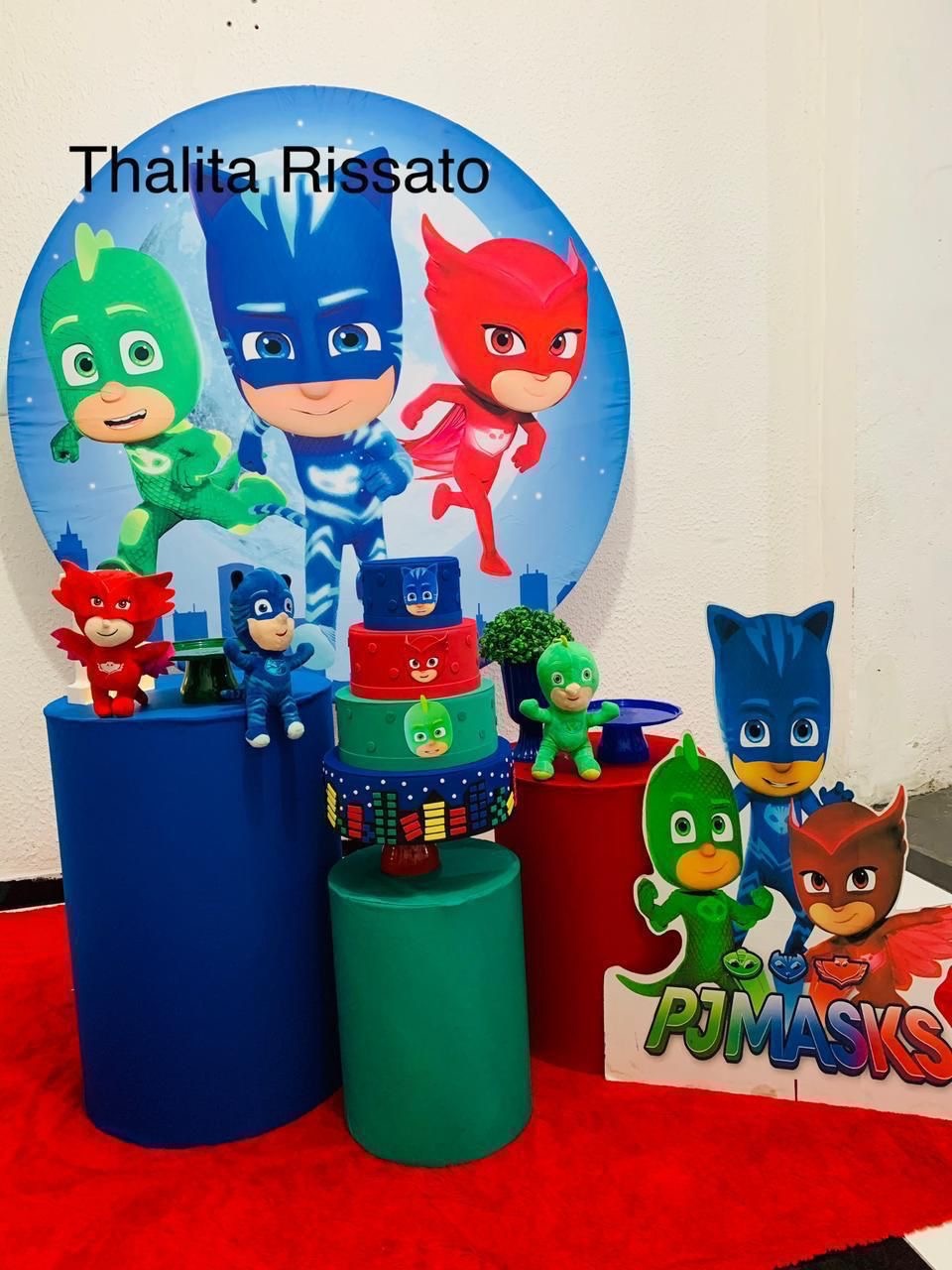 Pjmasks - Akitem Festa (Thalita Rissato)