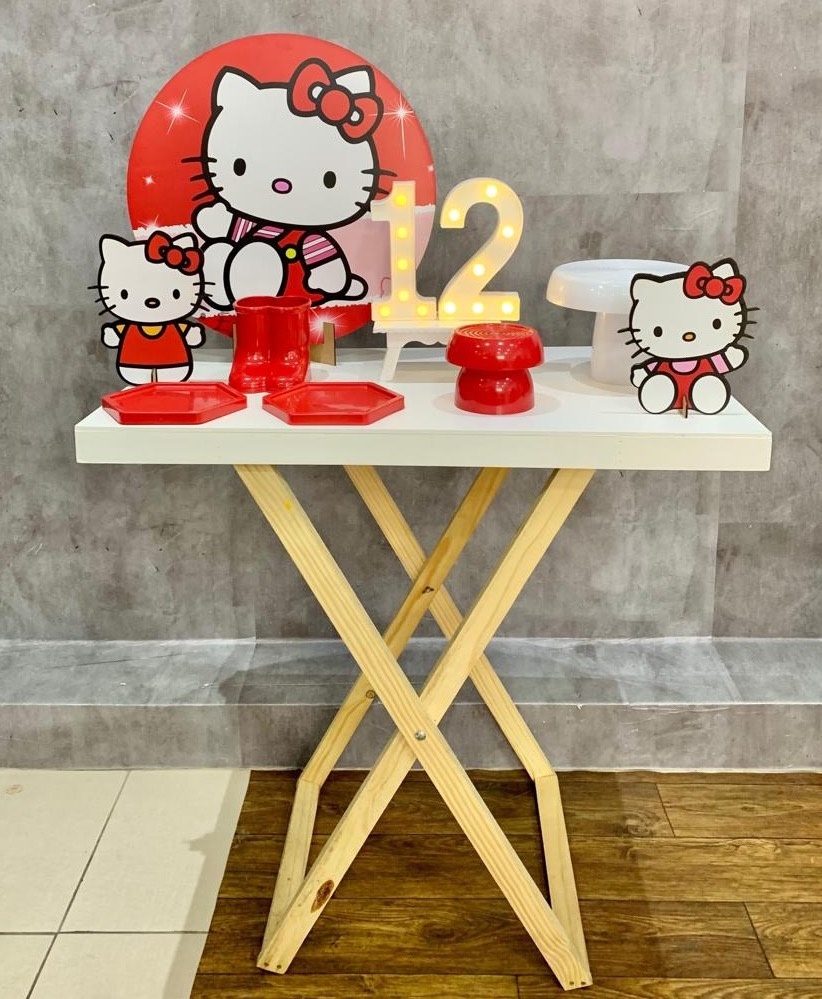 Kit Mesa Hello Kitty  - Akitem Festa (Thalita Rissato)