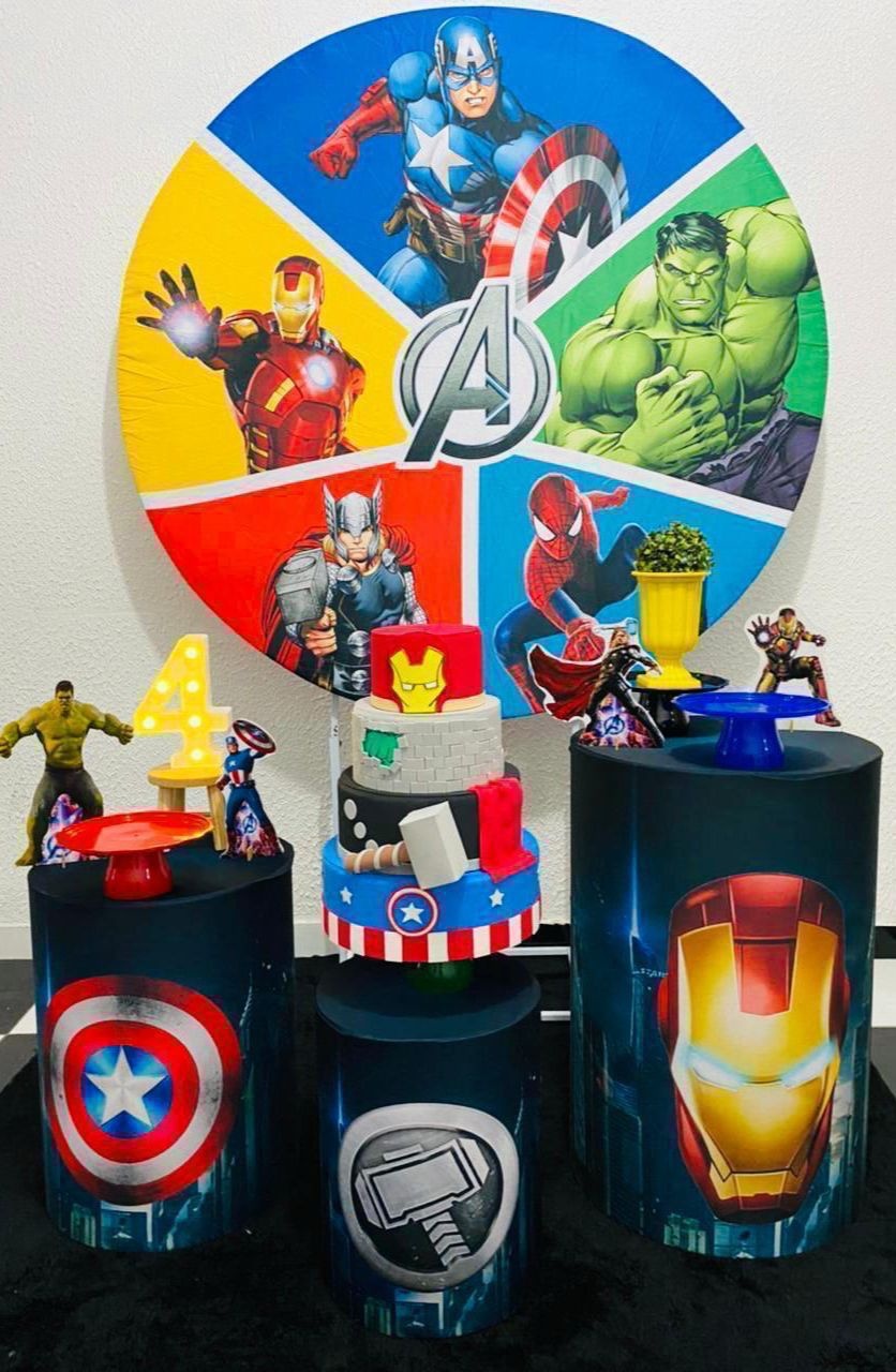 Vingadores  - Akitem Festa (Thalita Rissato)