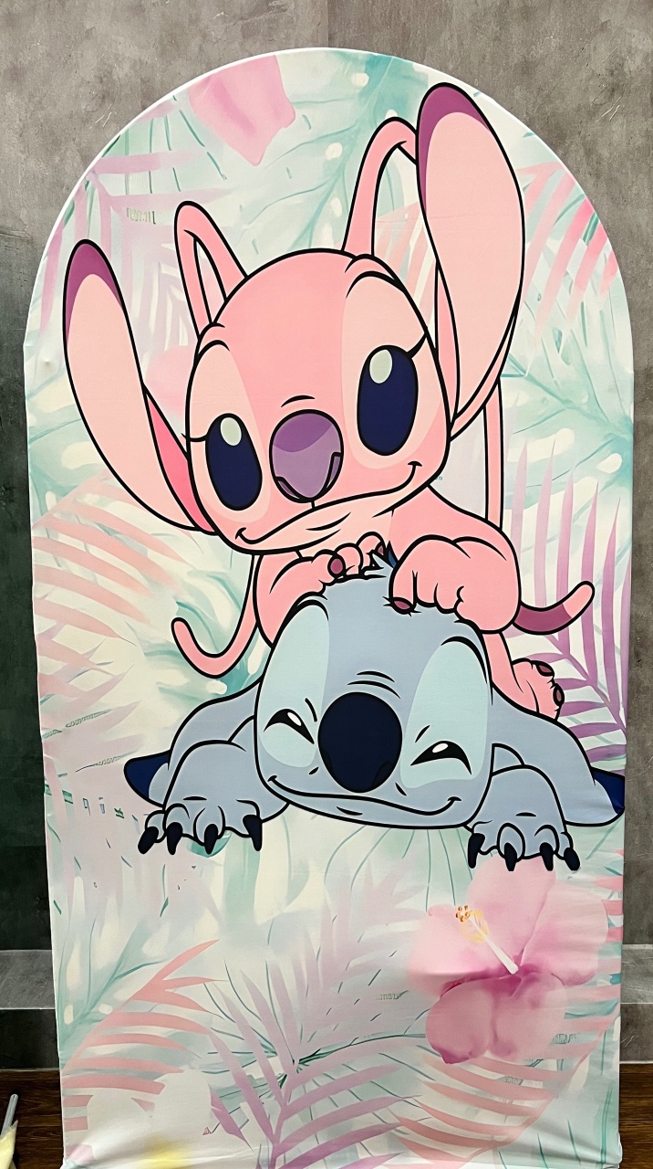 Painel Romano Stitch G Sublimado - Akitem Festa (Thalita Rissato)