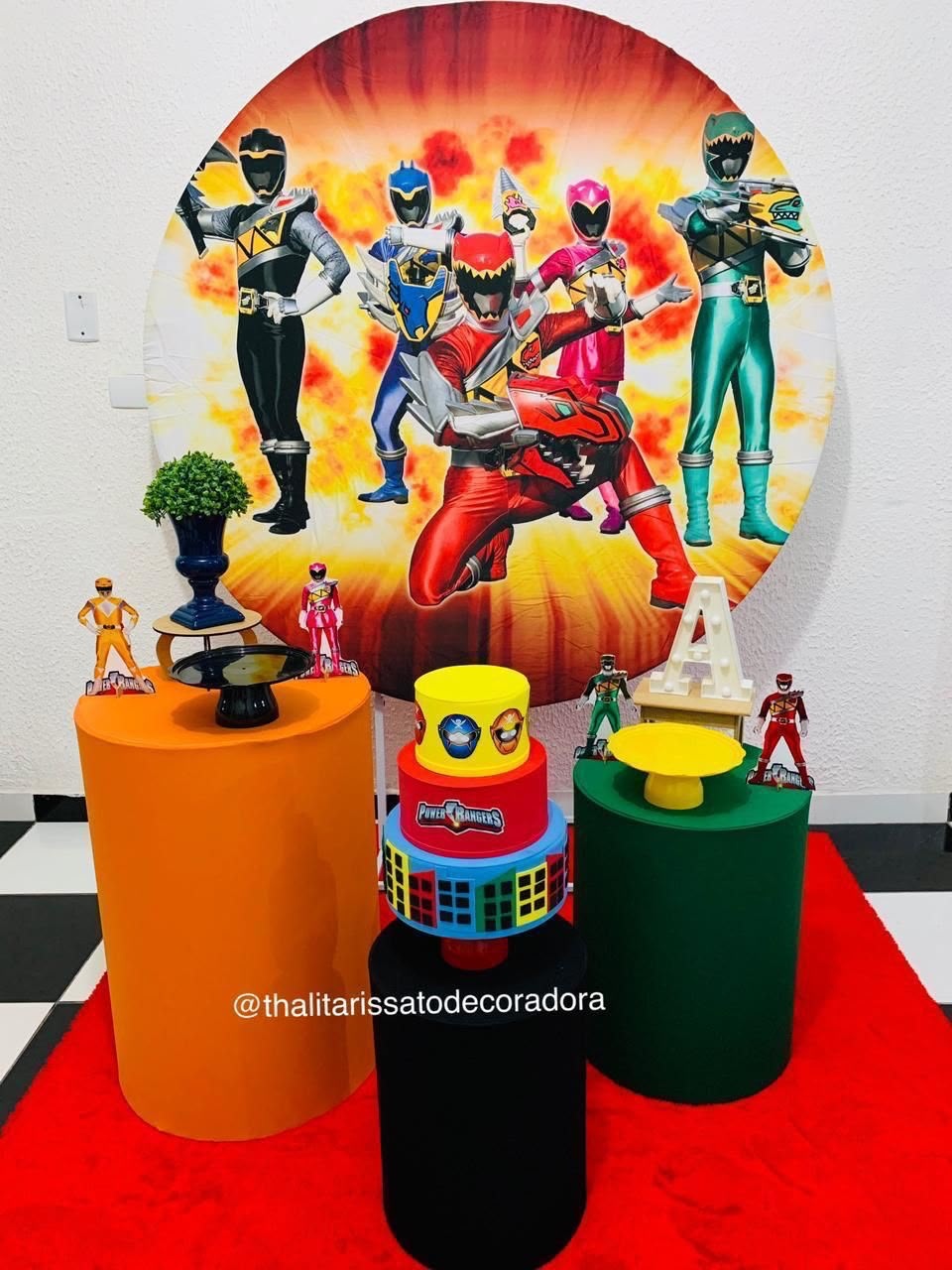 Power Rangers 55 - Akitem Festa (Thalita Rissato)
