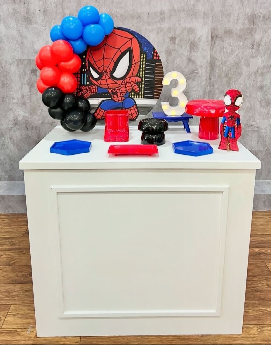 Kit Mesa Homem Aranha  - Akitem Festa (Thalita Rissato)