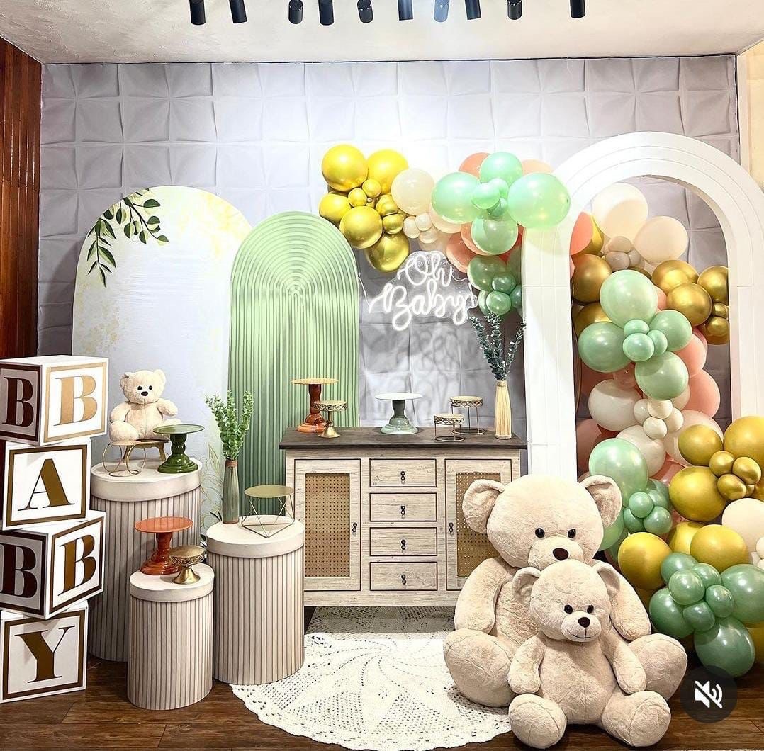 Chá de Bebê Urso 15 - Akitem Festa (Thalita Rissato)