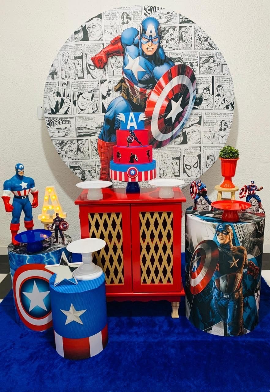 Capitão América 95 - Akitem Festa (Thalita Rissato)