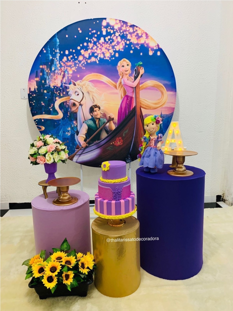 Rapunzel Enrolados 00 - Akitem Festa (Thalita Rissato)