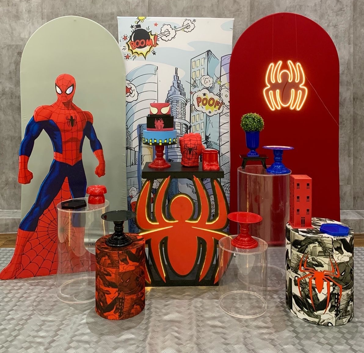 Homem Aranha - Akitem Festa (Thalita Rissato)