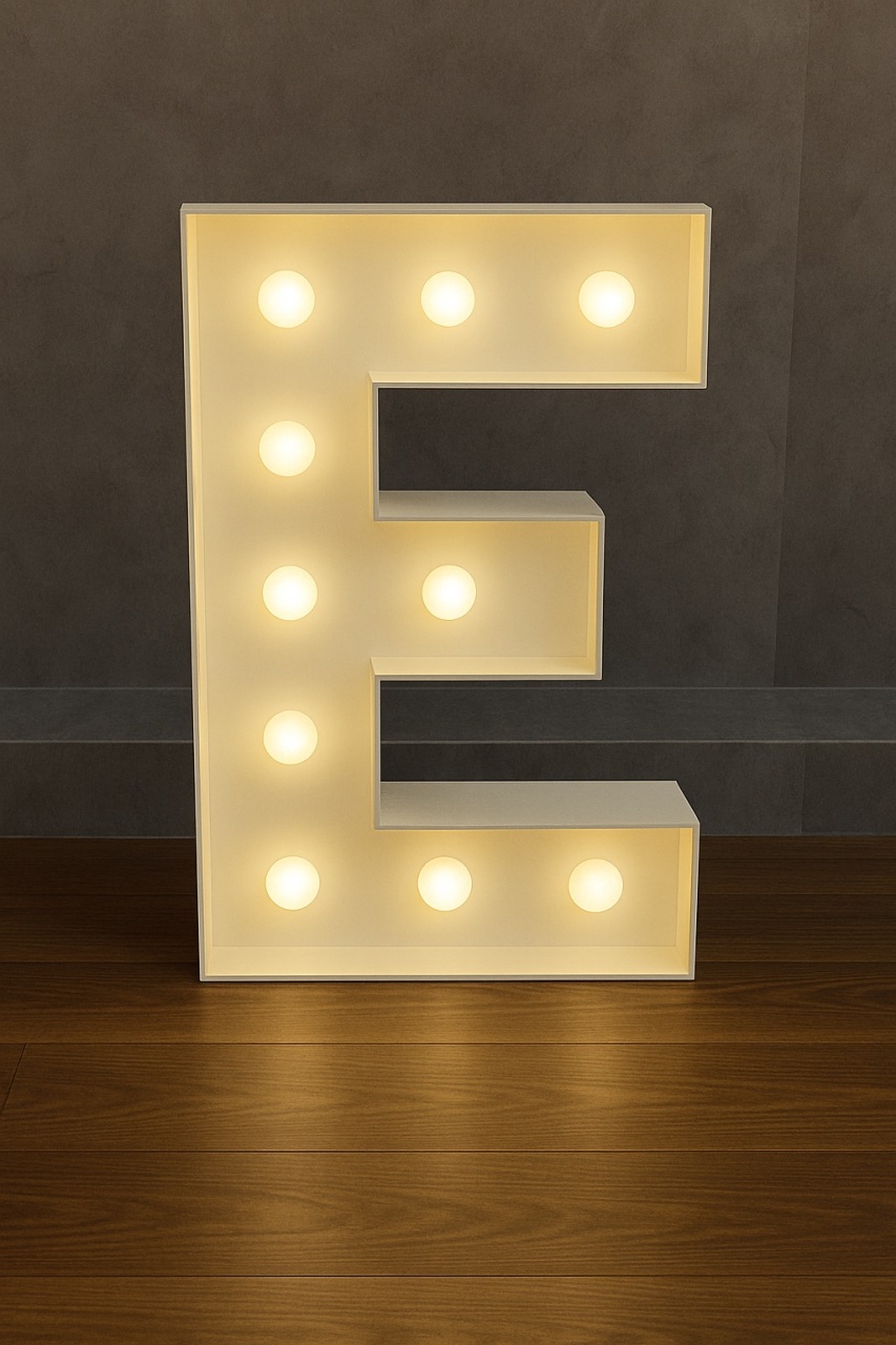 Letra Mdf E - Akitem Festa (Thalita Rissato)