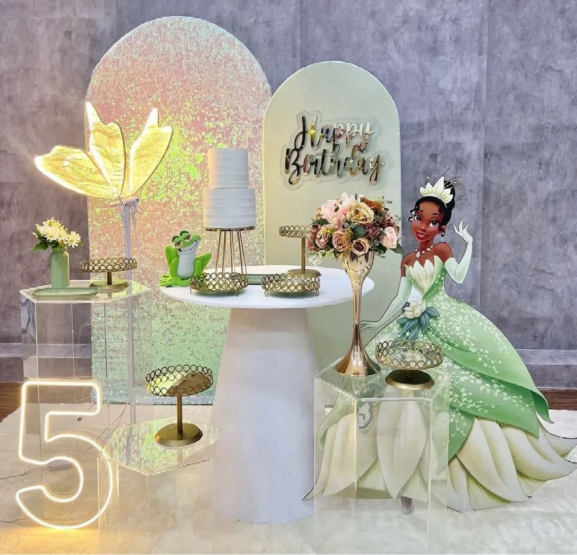 Princesa Tiana Luxo  - Akitem Festa (Thalita Rissato)