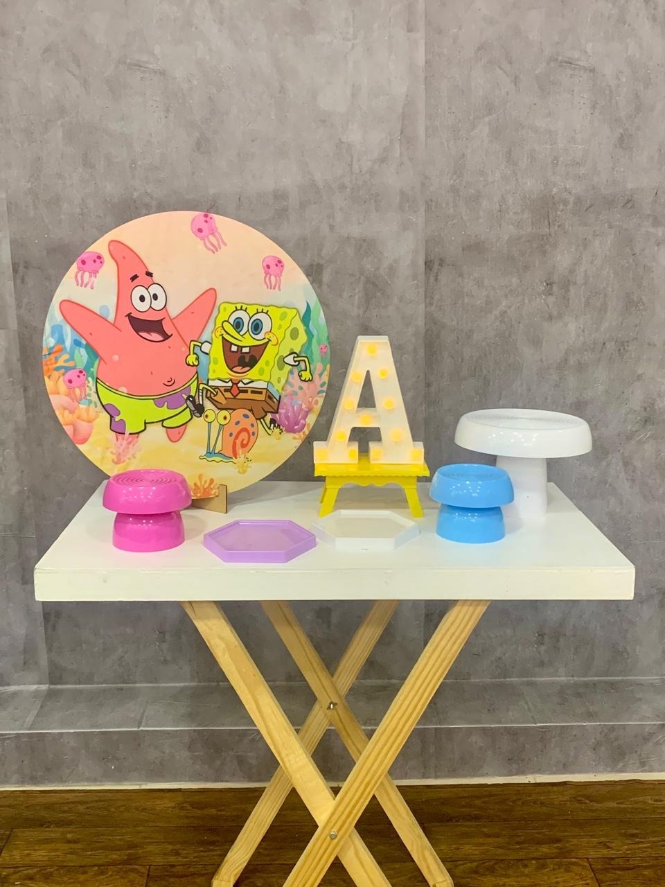 Kit Bob Esponja - Akitem Festa (Thalita Rissato)
