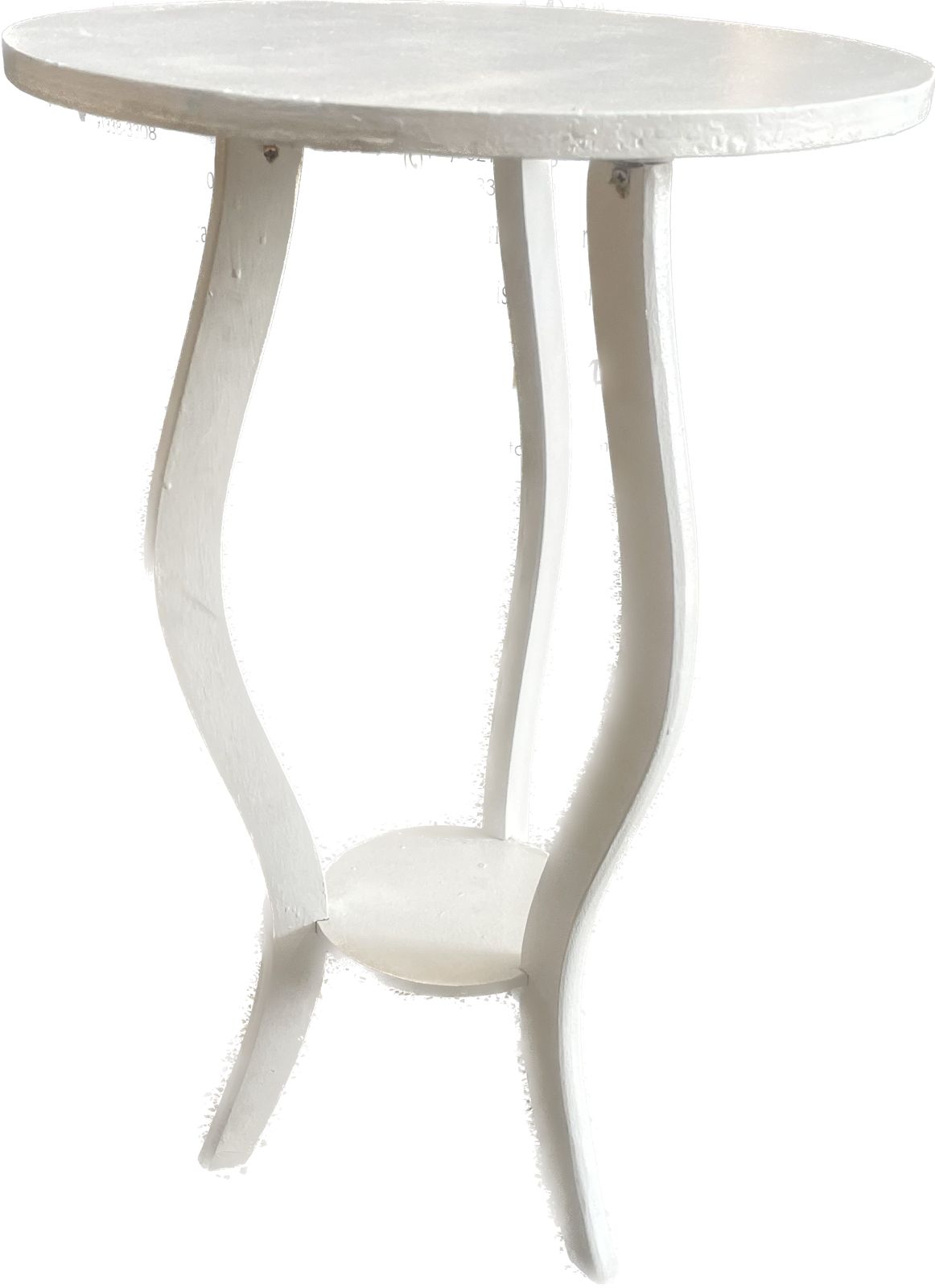 Mesinha de Madeira Branco - Akitem Festa (Thalita Rissato)