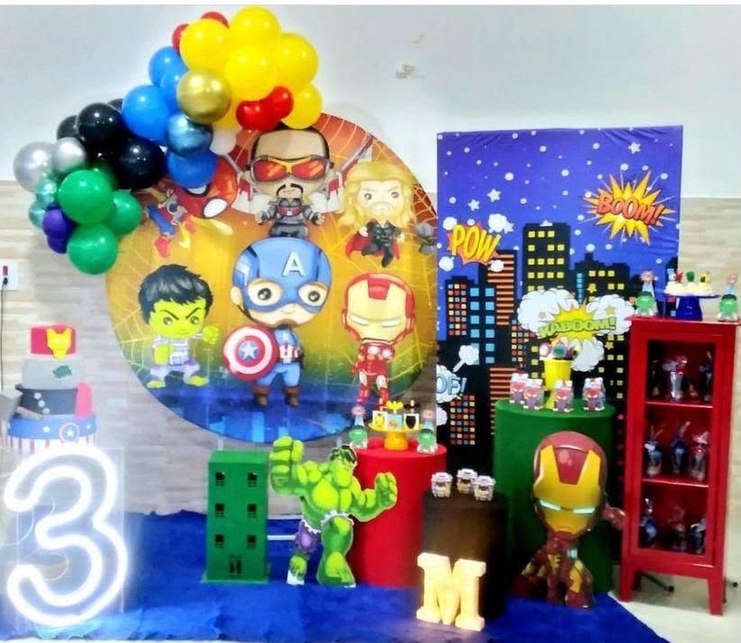 Vingadores Baby 01 - Akitem Festa (Thalita Rissato)