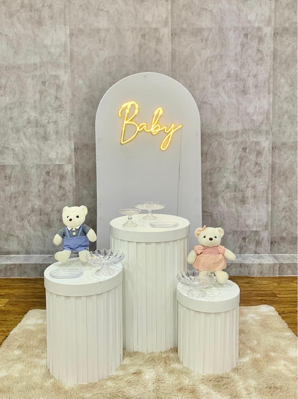 Cha de Bebe Branco - Akitem Festa (Thalita Rissato)