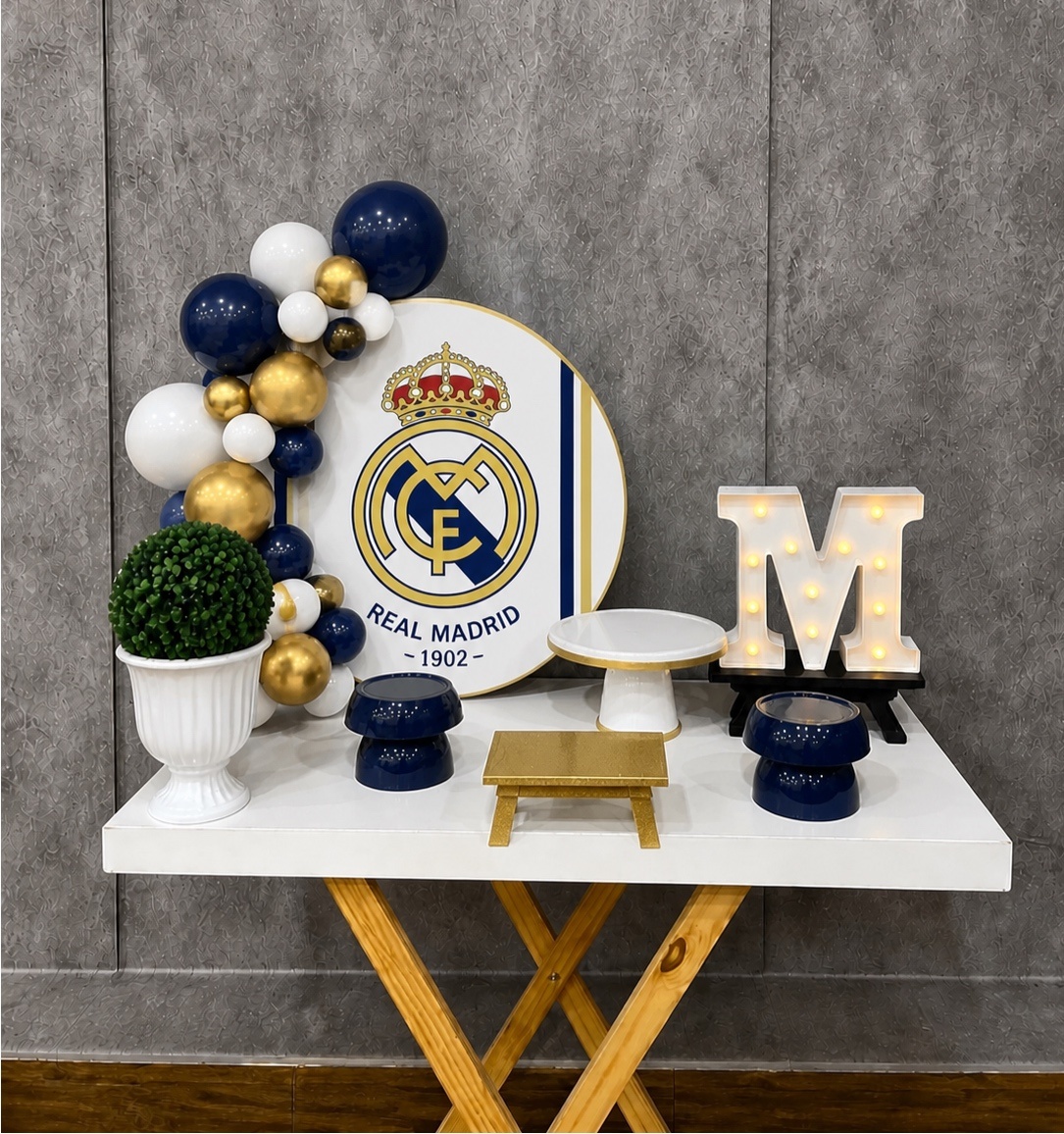 Kit Mesa Real Madrid  - Akitem Festa (Thalita Rissato)