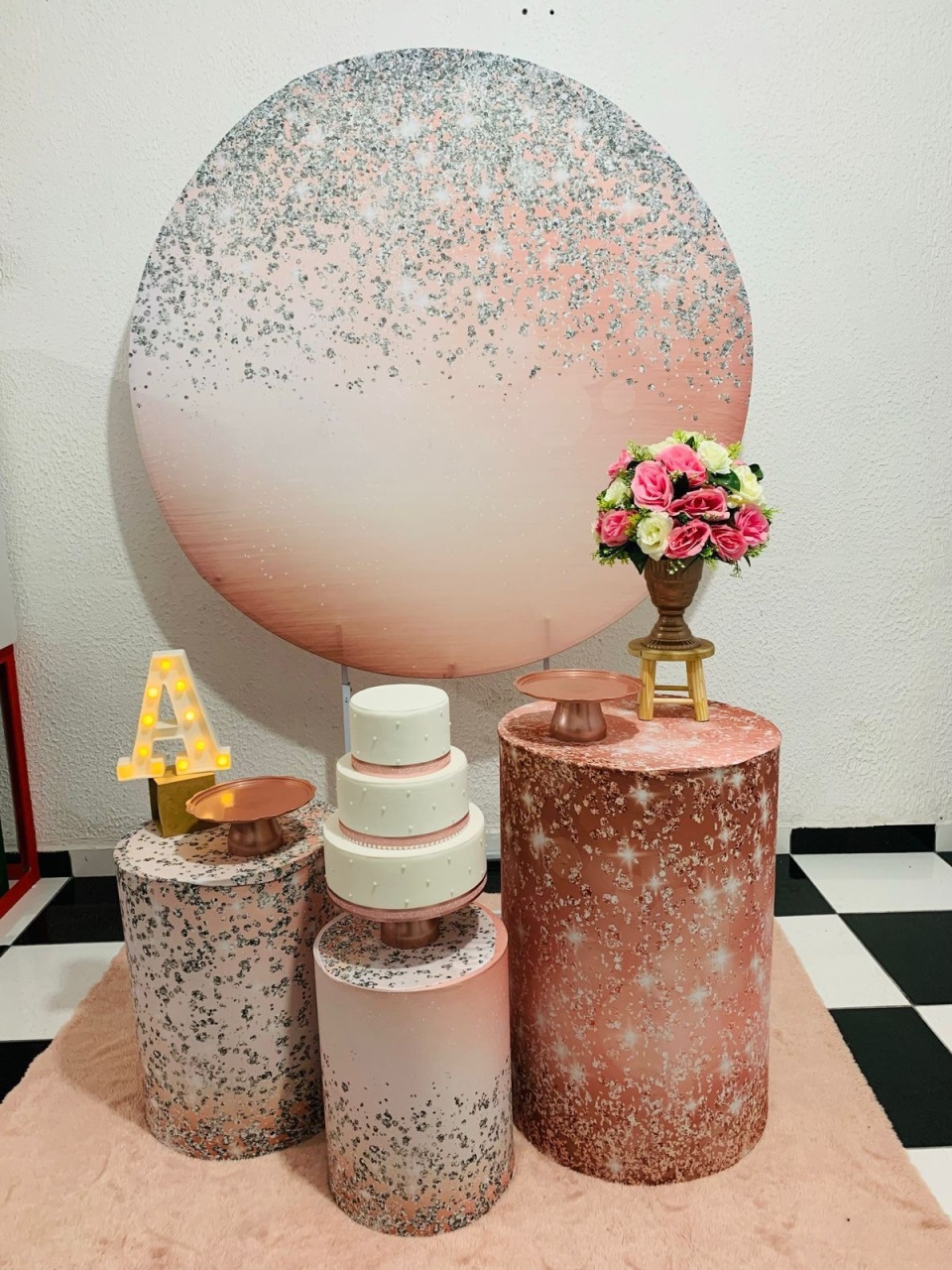 Adulto Gliter Rose04 - Akitem Festa (Thalita Rissato)