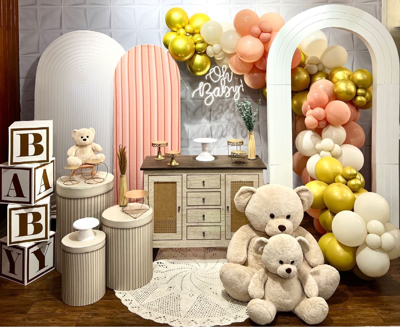 Chá de Bebê Ursa Luxo  - Akitem Festa (Thalita Rissato)
