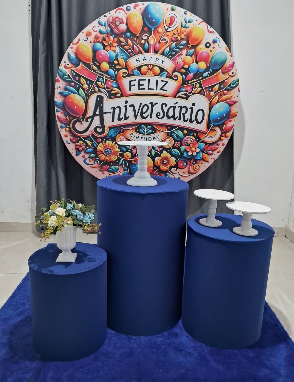 Feliz Aniversário Balões  - JC DECORAÇÕES