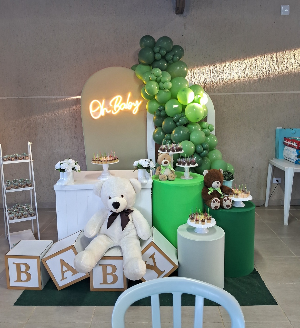 Chá de Bebê Ursinhos - JC DECORAÇÕES