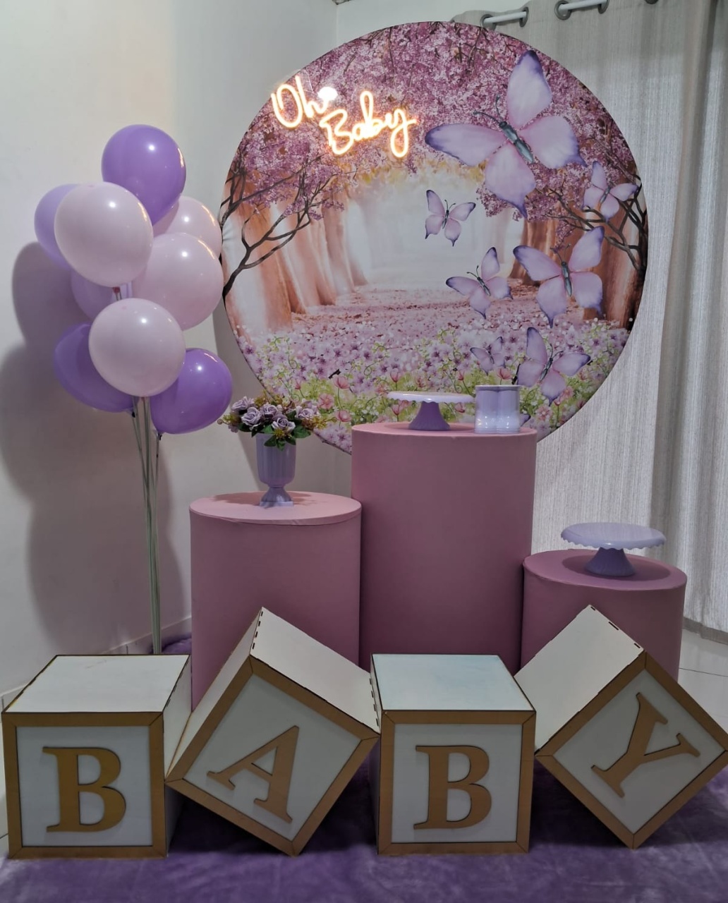 Chá de Bebê Borboletas  - JC DECORAÇÕES