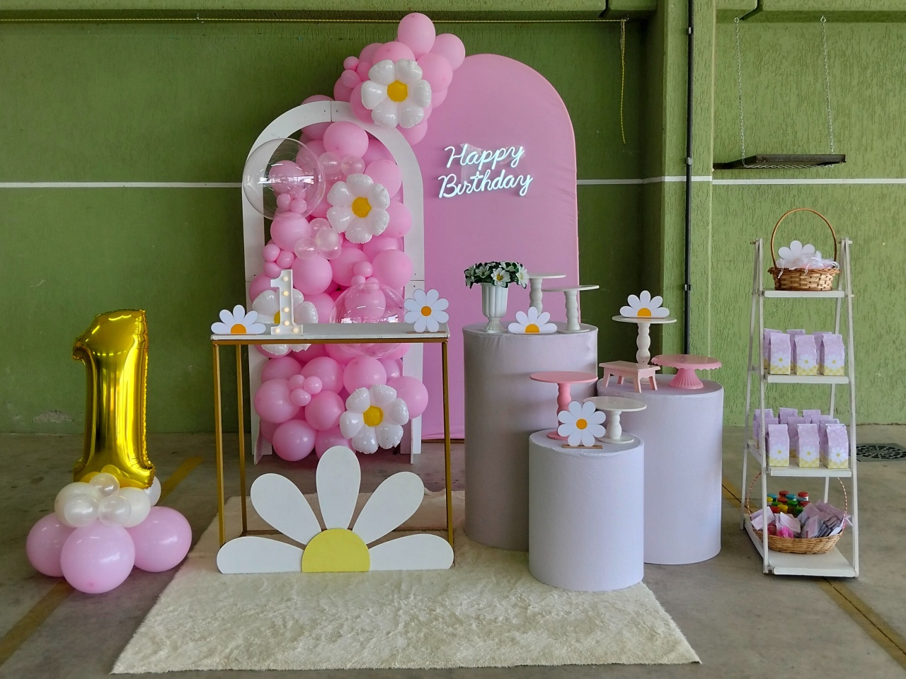 Margaridas Aniversário  - JC DECORAÇÕES
