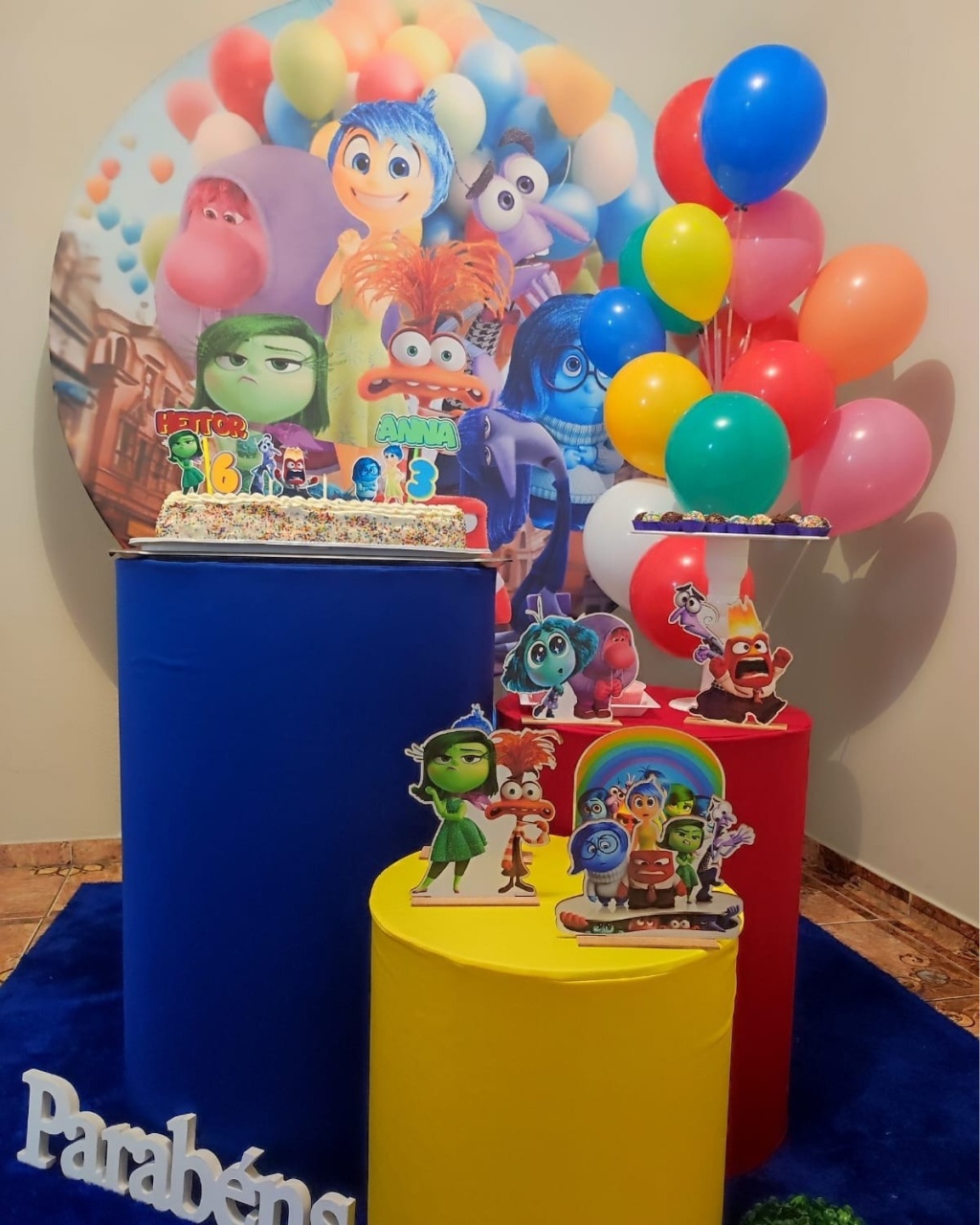 Divertidamente  - JC DECORAÇÕES