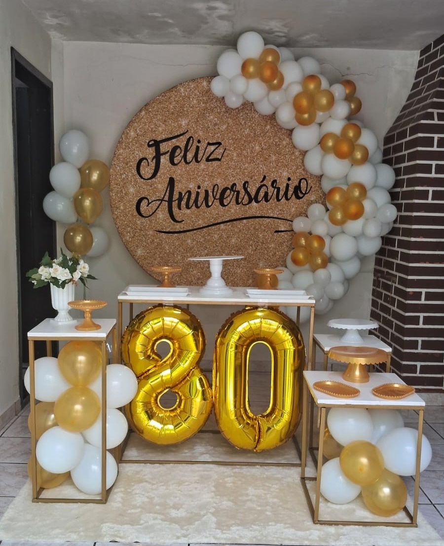 Feliz Aniversário  - JC DECORAÇÕES