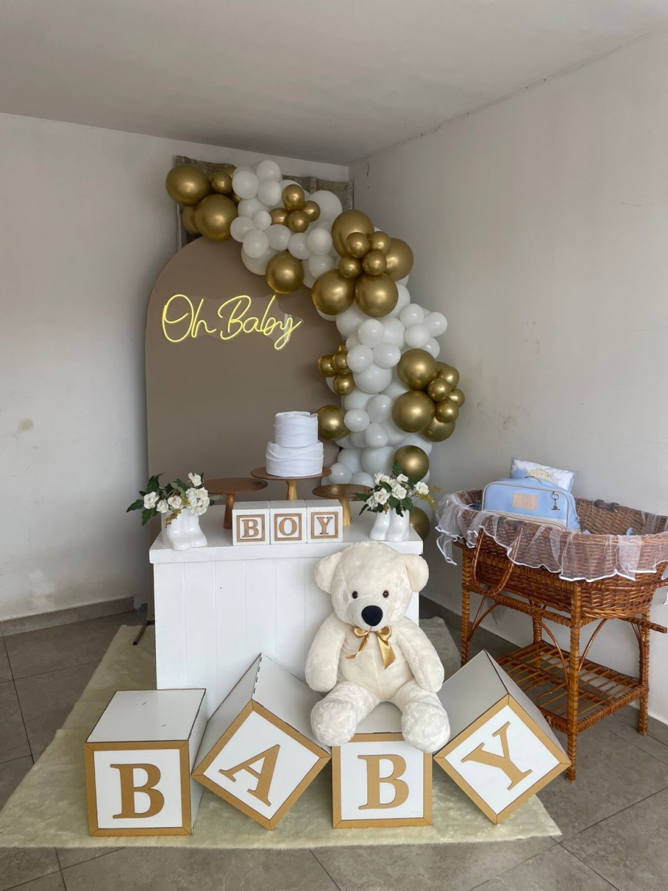 Chá Revelação  - JC DECORAÇÕES