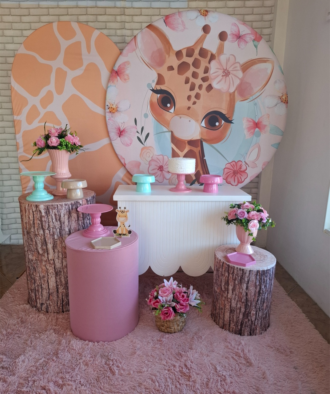 Girafinha Kit Ouro - Quel festas ateliê