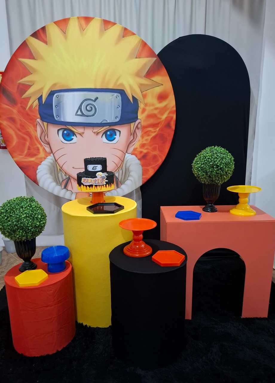 Naruto Kit Ouro - Quel festas ateliê