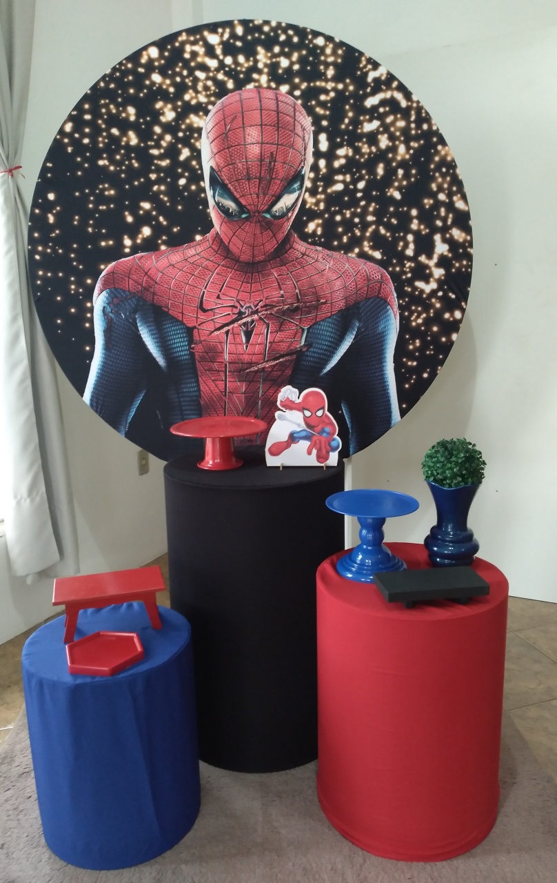 Homem Aranha Preto Kit Bronze - Quel festas ateliê