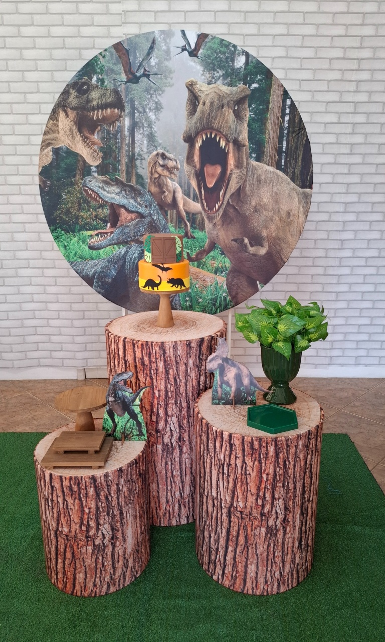 Dinossauro Kit Bronze - Quel festas ateliê