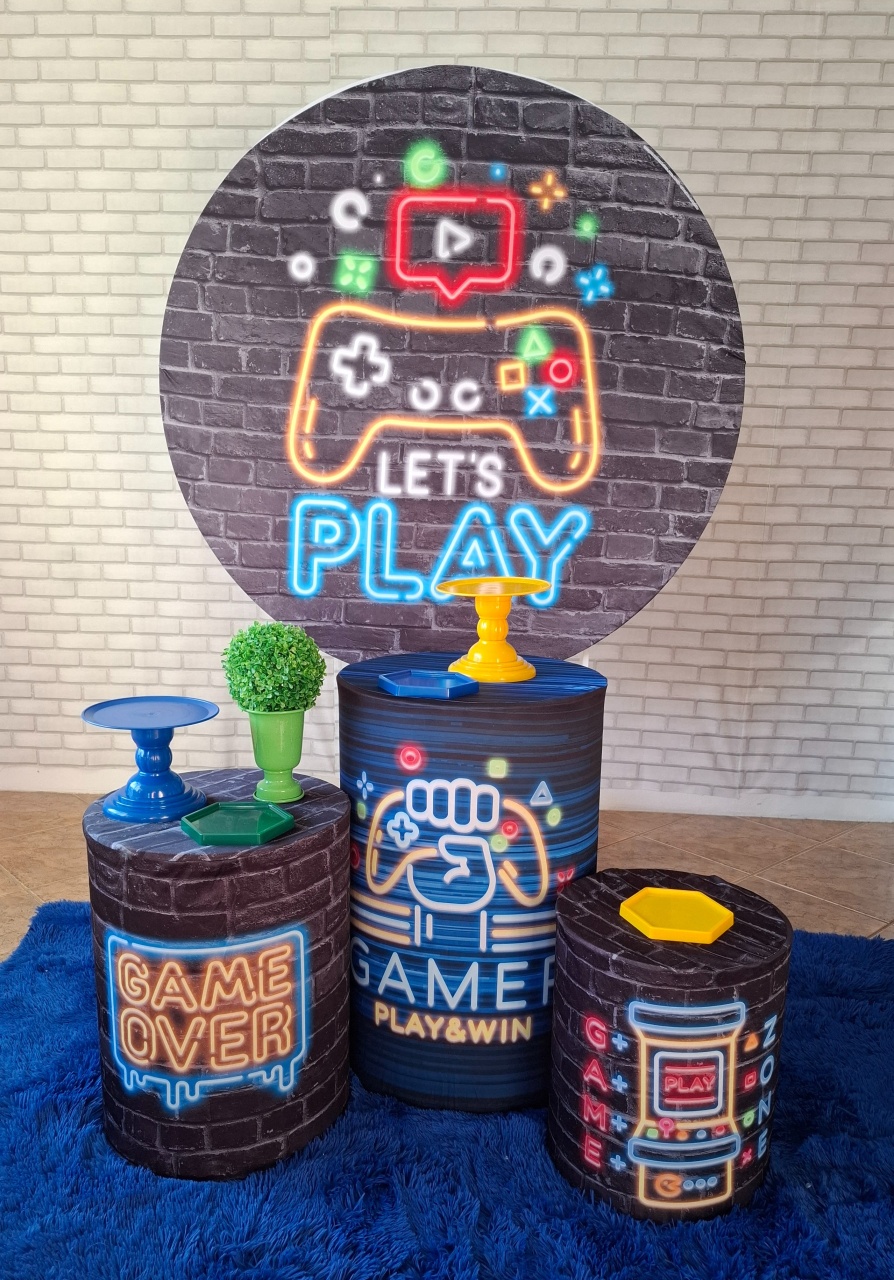 Play Games Kit Bronze - Quel festas ateliê
