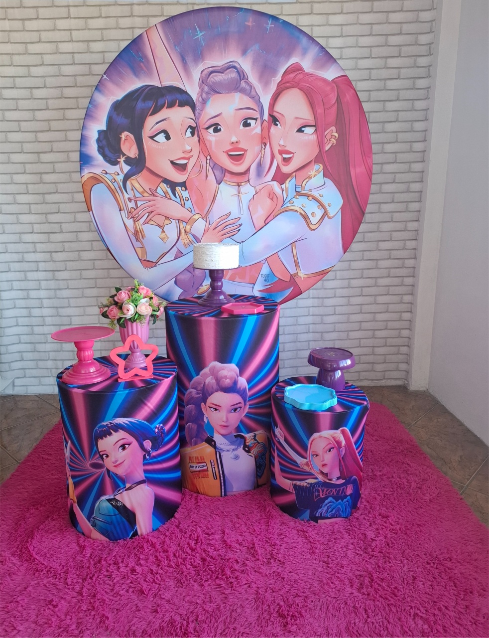 Guerreiras Do Kpop Kit Bronze - Quel festas ateliê