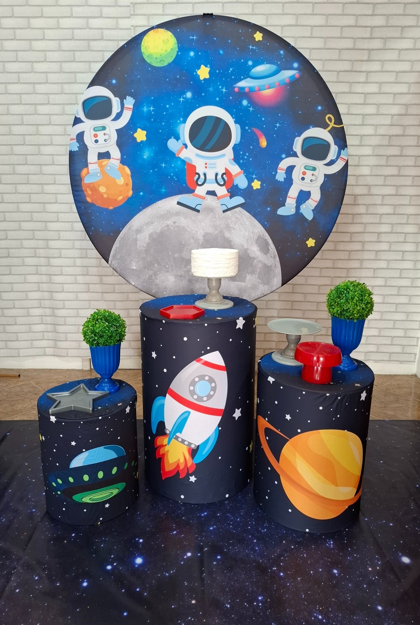 Astronauta Kit Bronze - Quel festas ateliê
