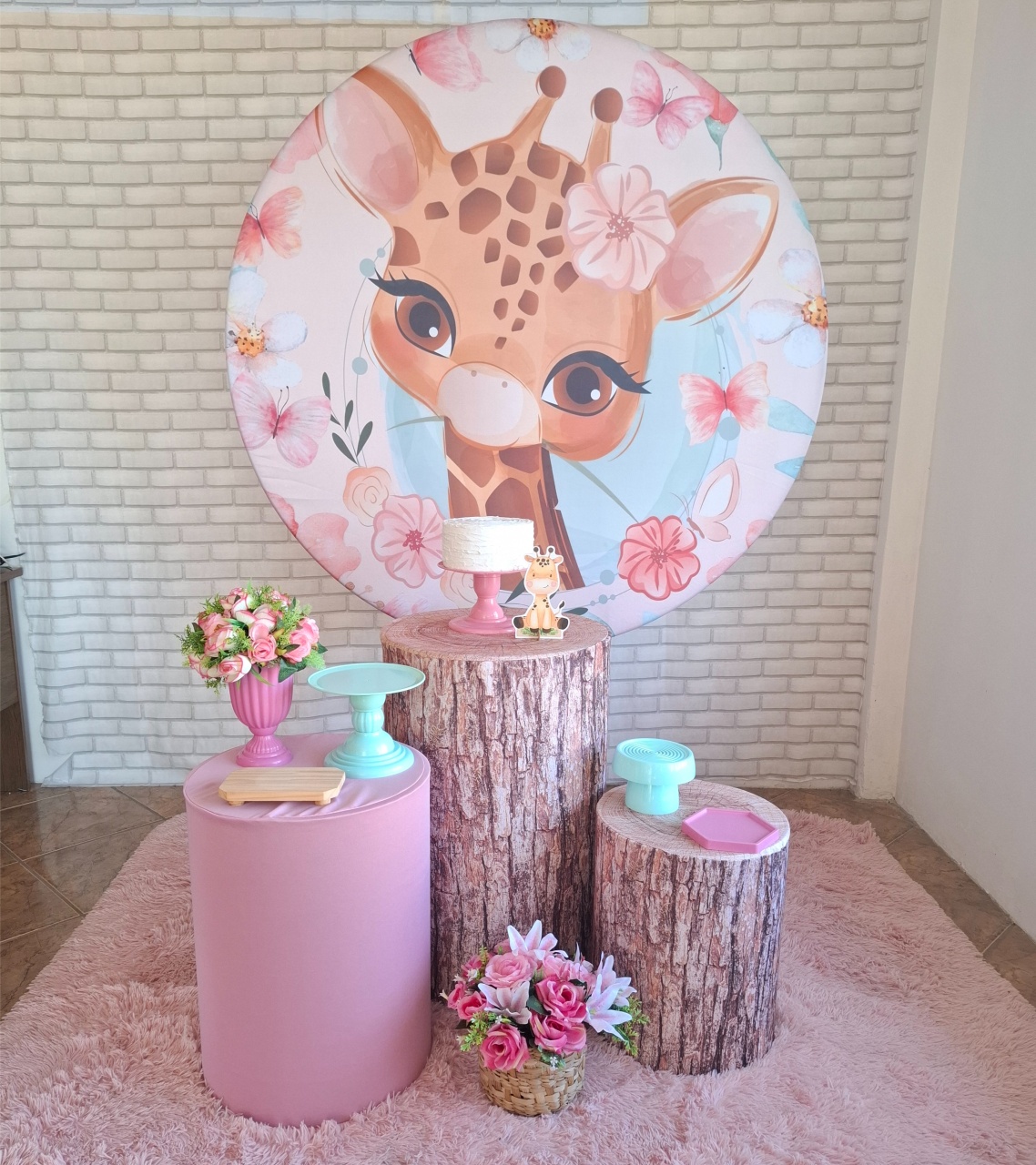 Girafinha Kit Bronze - Quel festas ateliê