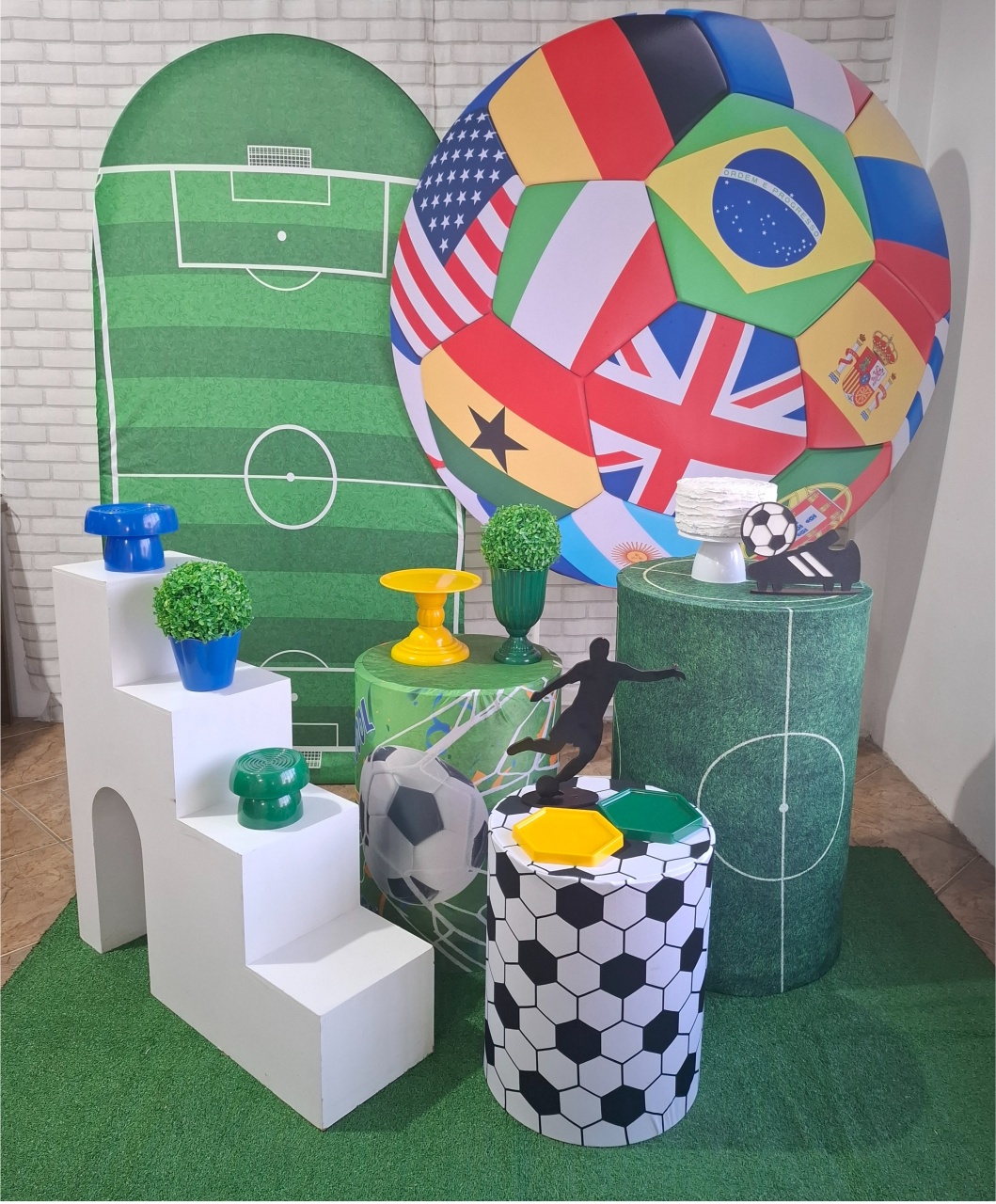 Copa Do Mundo Kit Personalizado - Quel festas ateliê
