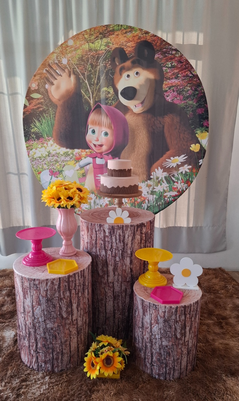 Macha E Urso Kit Bonze - Quel festas ateliê
